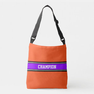 Bolsa Ajustável ESPORTES - violeta, preta, branca