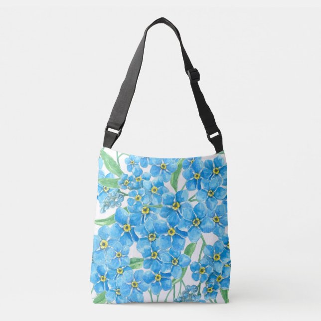 Bolsa Ajustável Esquece-me de um padrão não perfeito (Frente)