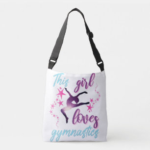 Bolsa Ajustável Esta Menina Adora O Salto De Estrelas De Ginástica