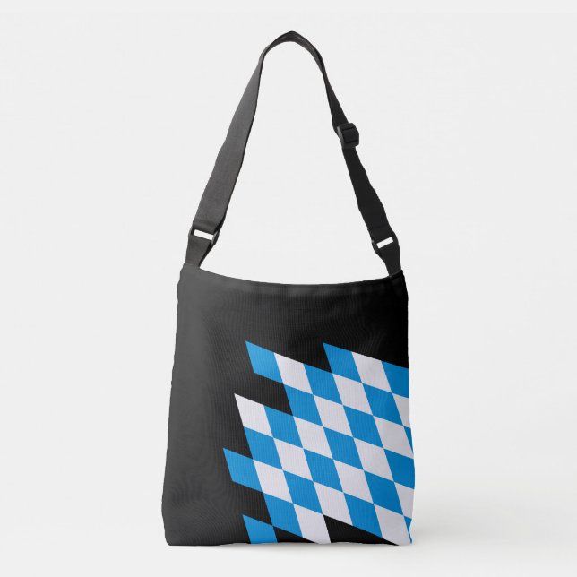 Bolsa Ajustável ESTADO ALEMÃO DAS Cores DE Pavilhão DA BAVÁRIA (Frente)