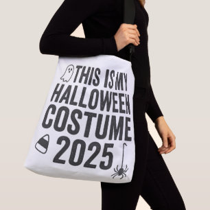 Bolsa Ajustável Este É Meu Figurino de Halloween 2025