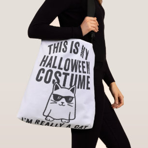 Bolsa Ajustável Este É O Meu Fantasia De Halloween Gato Divertido
