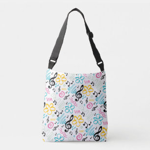 Bolsa Ajustável Estilo 90s Treble Clef Music