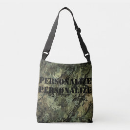Bolsa Ajustável Estilo Armado Militar Caça Camouflage Preto