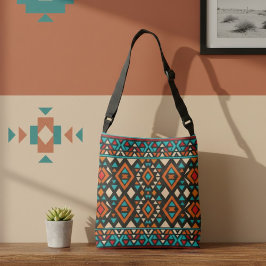 Bolsa Ajustável Estilo sudoeste geométrico moderno