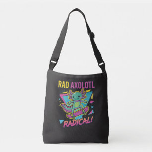 Bolsa Ajustável Estilo vintage dos anos 90 Axolote Skate Rad neon
