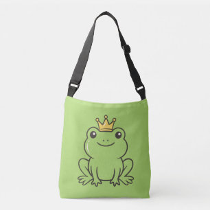 Bolsa Ajustável Estojo de telefone da rainha do sapo fofo engraçad