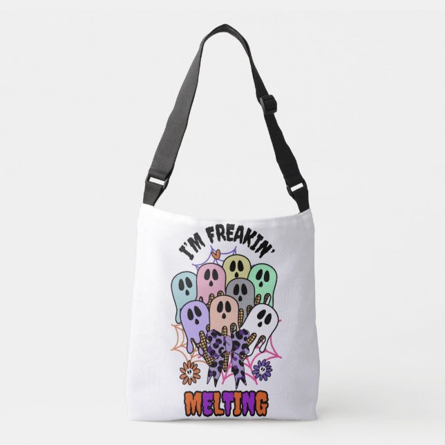 Bolsa Ajustável Estou derretendo fantasmas do Sorvete do Halloween (Frente)