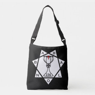 Bolsa Ajustável Estrela Cruzada de Babalon com Lamen
