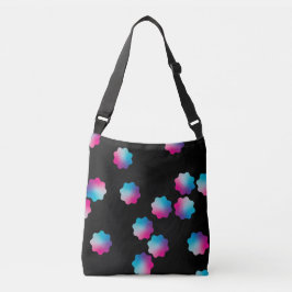 Bolsa Ajustável Estrelas gradientes Azul Roxo Moderno.