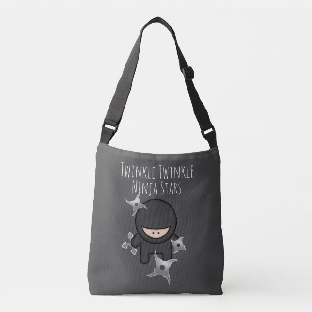 Bolsa Ajustável Estrelas Twinkle Ninja  (Frente)