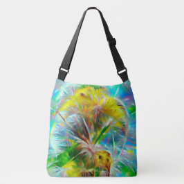 Bolsa Ajustável Eteal Dandelions em Neon Dreamscape