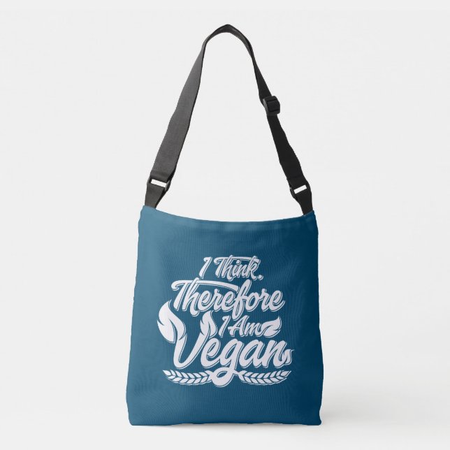 Bolsa Ajustável Eu Acho, Por Isso Sou Vegan (Frente)
