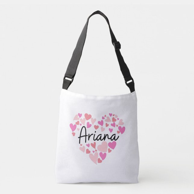 Bolsa Ajustável Eu amo Ariana (Frente)