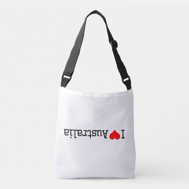 Bolsa Ajustável Eu Amo Austrália (Frente)