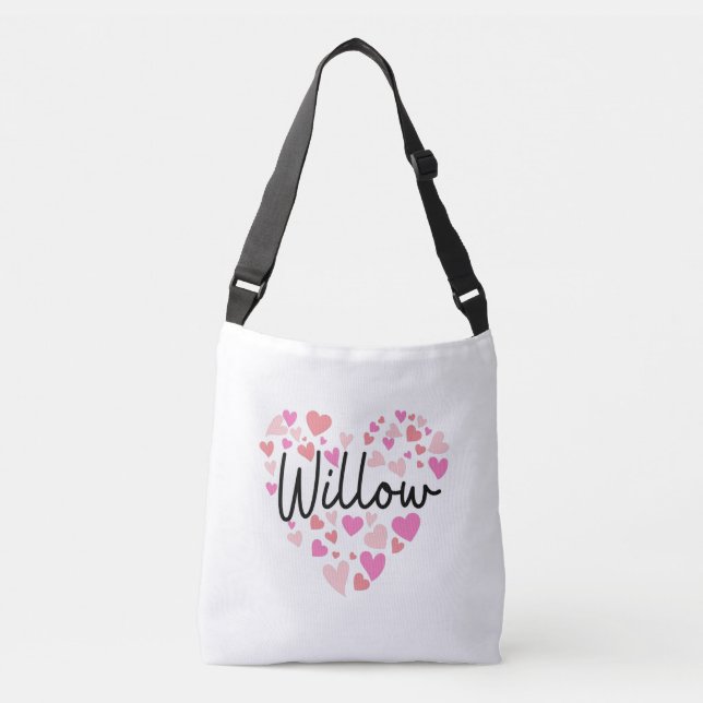 Bolsa Ajustável Eu amo Willow (Frente)