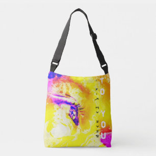 Bolsa Ajustável Eu fixo-lhe meus olhos JESUS