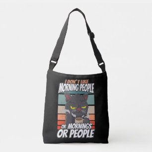 Bolsa Ajustável Eu não gosto de pessoas matinais ou manhãs ou pe