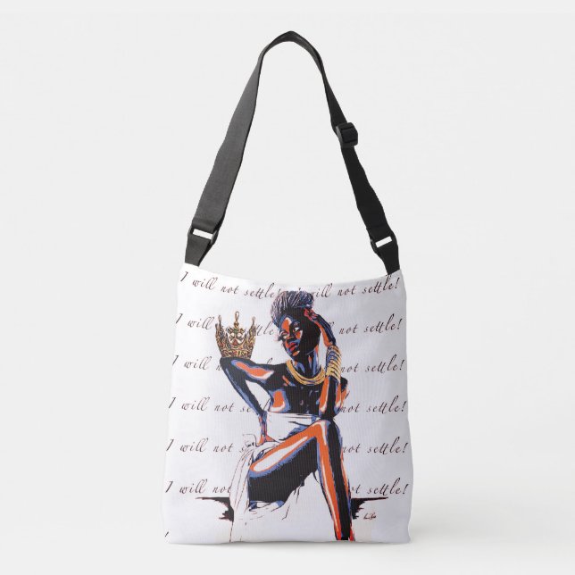 Bolsa Ajustável Eu Não Vou Acalmar-Me! - (Frente)