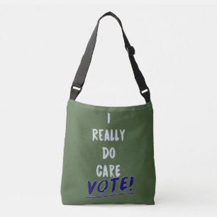 Bolsa Ajustável Eu Realmente Me Preocupo - Vote Melania Anti-Trump