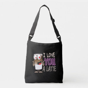Bolsa Ajustável Eu te amo um latte