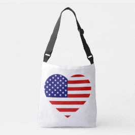 Bolsa Ajustável EUA Heartflag cbcnt