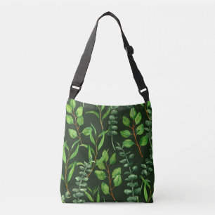 Bolsa Ajustável Eucalipto em verde escuro
