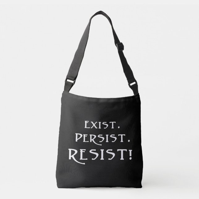 Bolsa Ajustável Exista. Continue. Resistam! (Frente)