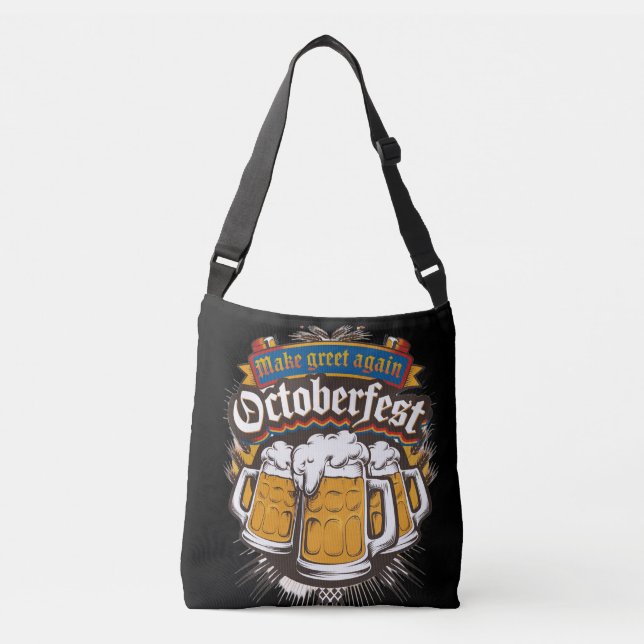 Bolsa Ajustável Faça o Greet novamente Octoberfest (Frente)