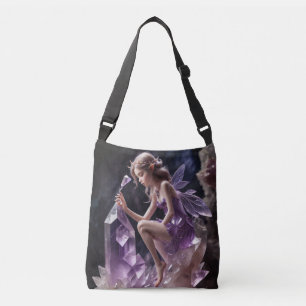 Bolsa Ajustável Fada Princesa Fantasia Cristal de Ametista