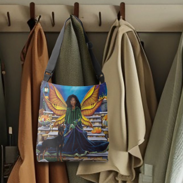 Bolsa Ajustável Fairy Guardian Doberman Dog (Criador carregado)