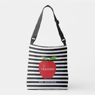Bolsa Ajustável Faixa Horizontal da Maçã Vermelha do Professor Mod
