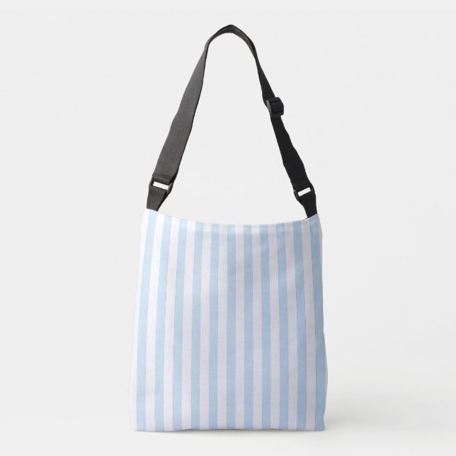 Bolsa Ajustável Faixa Vertical de Cores Aquáticas (Frente)