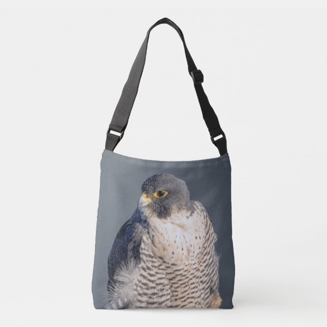 Bolsa Ajustável Falcão Peregrine ao longo do rio Hudson (Frente)