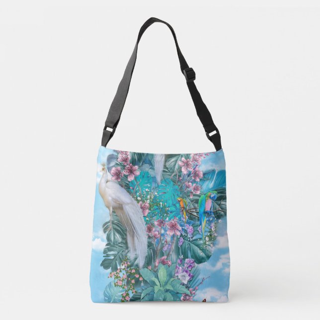 Bolsa Ajustável Fantasia de Surrealismo Tropical (Verso)