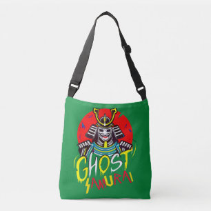 Bolsa Ajustável Fantasma Japonês Samurai Arte Marcial em Estilo Re