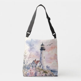 Bolsa Ajustável Faro Pintado à Aquarela