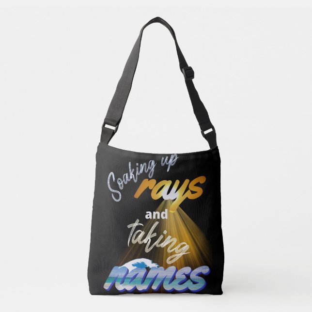 Bolsa Ajustável Fazendo Rays e Tomando Nomes no Verão (Frente)