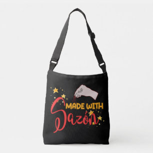Bolsa Ajustável Feita com Sazón e um Monte de Flavor