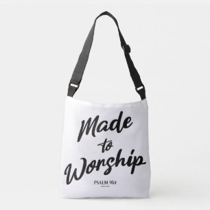 Bolsa Ajustável Feito no Salmo do Culto 95:1