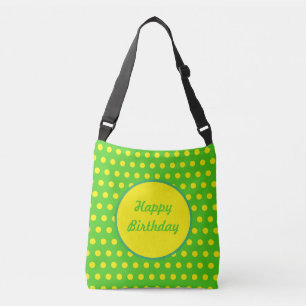 Bolsa Ajustável Feliz Aniversário Corajoso Bag (Neon Green)