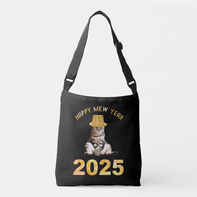 Bolsa Ajustável Feliz Ano Novo 2025 (Frente)