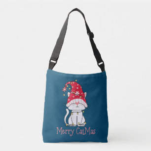 Bolsa Ajustável Feliz Catmas Natal Gift Gnomos Cuiões Engraçados G