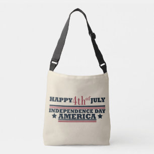 Bolsa Ajustável Feliz dia 4 de julho da independência da América