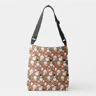 Bolsa Ajustável Feliz gelada Snowman Wonderland
