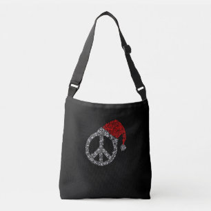 Bolsa Ajustável Feliz Natal Hippies Símbolo Santa Claus Hat