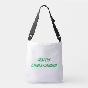 Bolsa Ajustável Feliz Natal Impresso Nome de Casamento Presentes