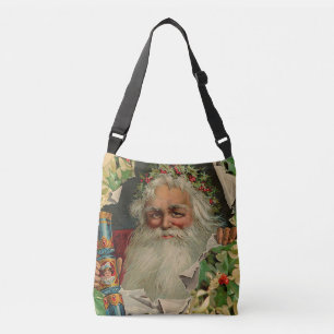 Bolsa Ajustável Feliz Natal Papai Noel Holly