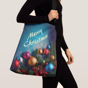 Bolsa Ajustável Feliz Natal Personalizar Texto