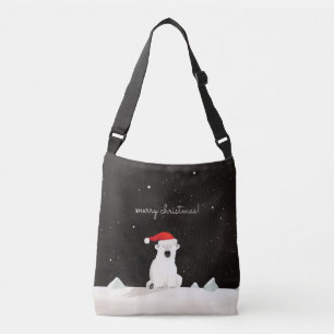Bolsa Ajustável Feliz Urso Polar de Natal!